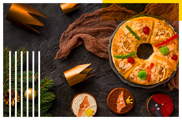 Roscas de Reyes con sabores innovadores y regalos